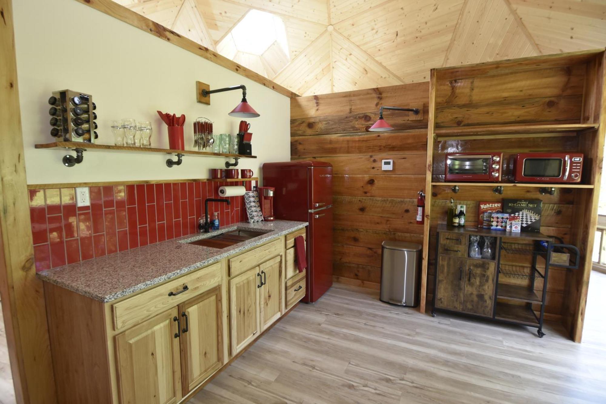 Natahala Glamping Red Dome #23 Villa Topton Exterior photo